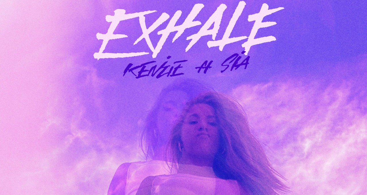 Sia features on a new track called "Exhale" with 'kenzie'