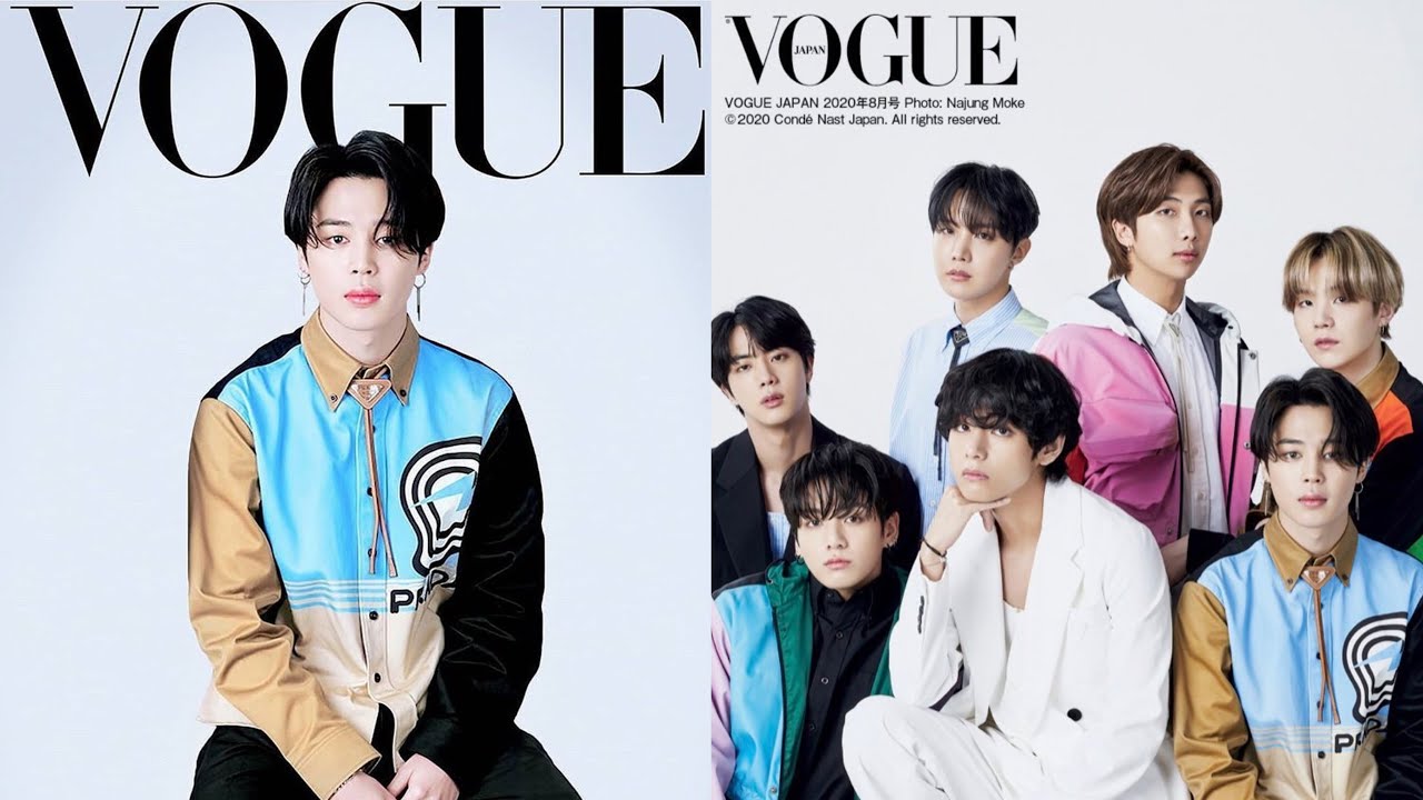 BTS Grace the cover of Vogue, Japan
