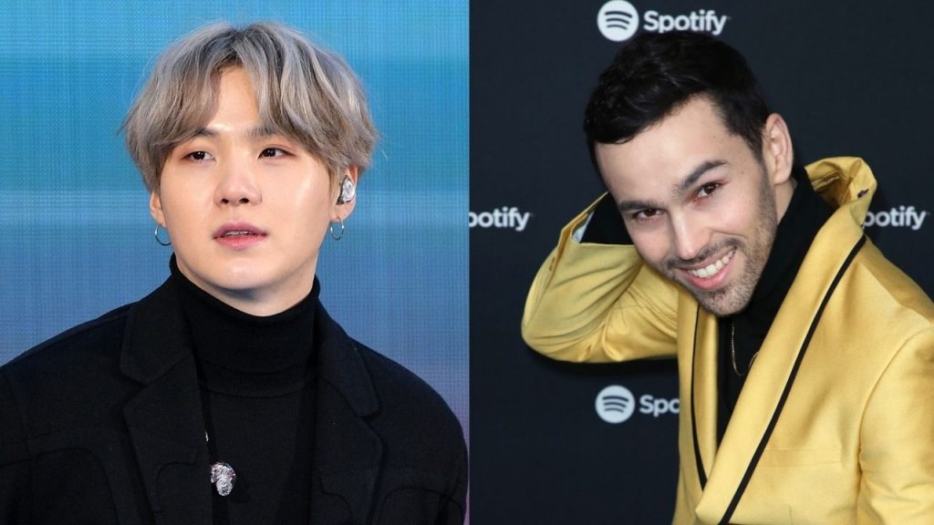 SUGA is set to collaborate with singer-songwriter MAX