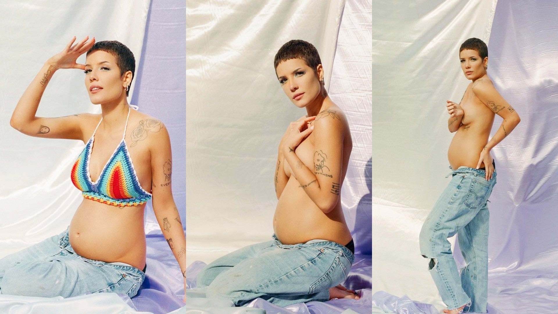 Halsey Pregnant Image