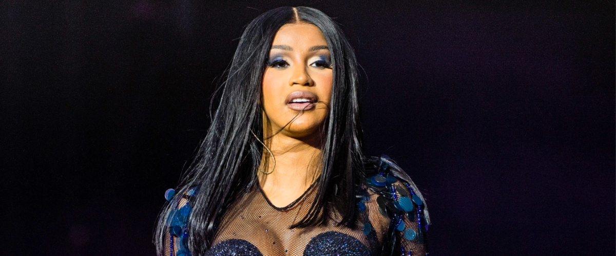 Cardi B Wears a Cut-Out Swimsuit With a Colourful Hairstyle in New Photos -  HOME