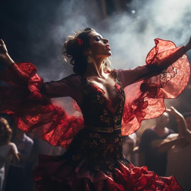 Fandango--a variety of flamenco