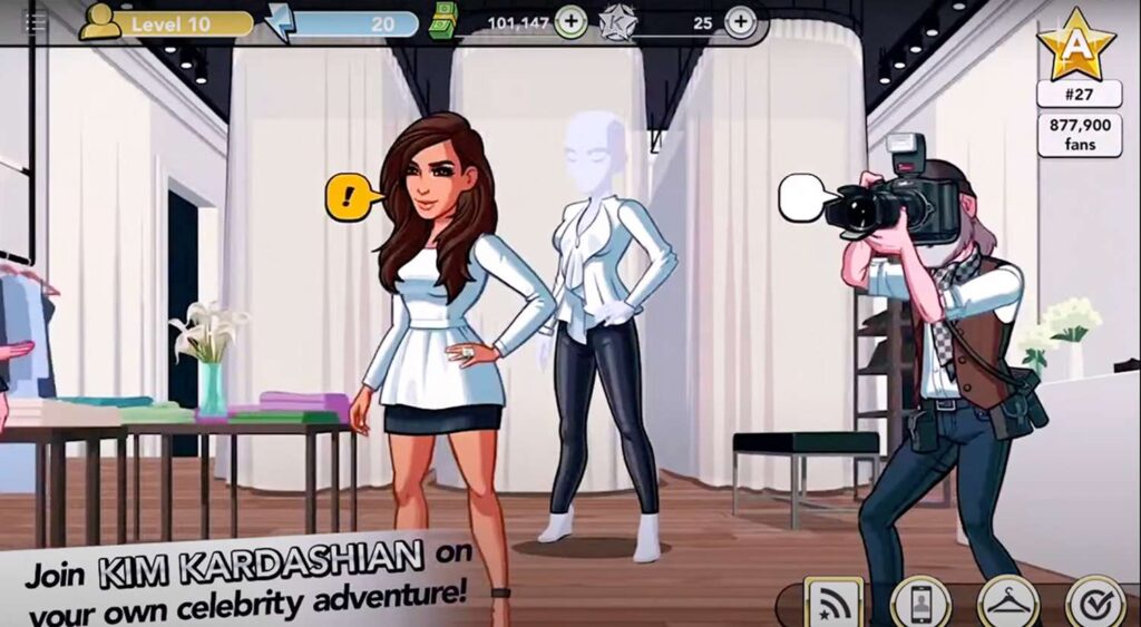 Kim Kardashian mobile game