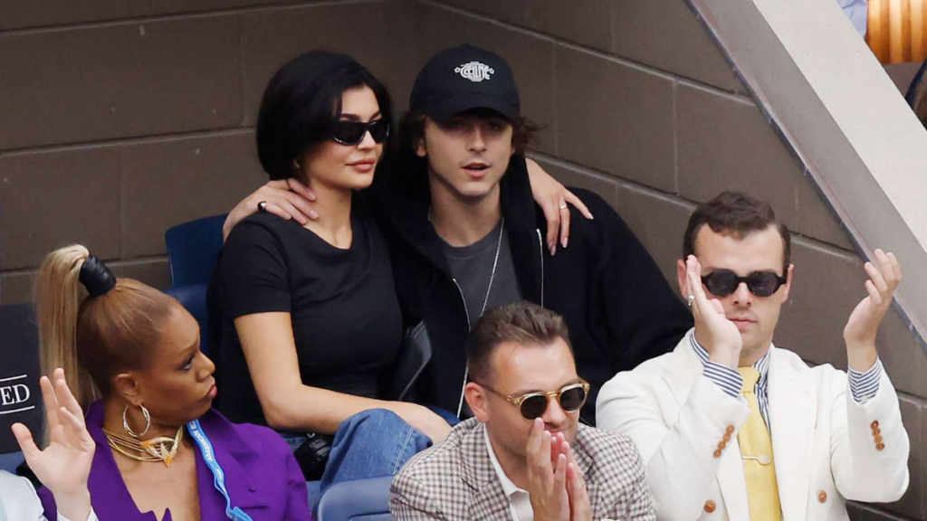 Timothée Chalamet and Kylie Jenner