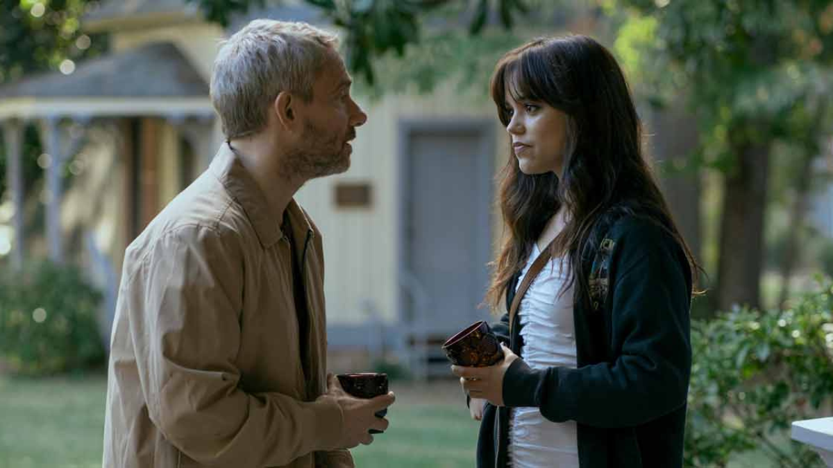 Jenna Ortegas Intimate Scene With Martin Freeman Sends Fans Into A