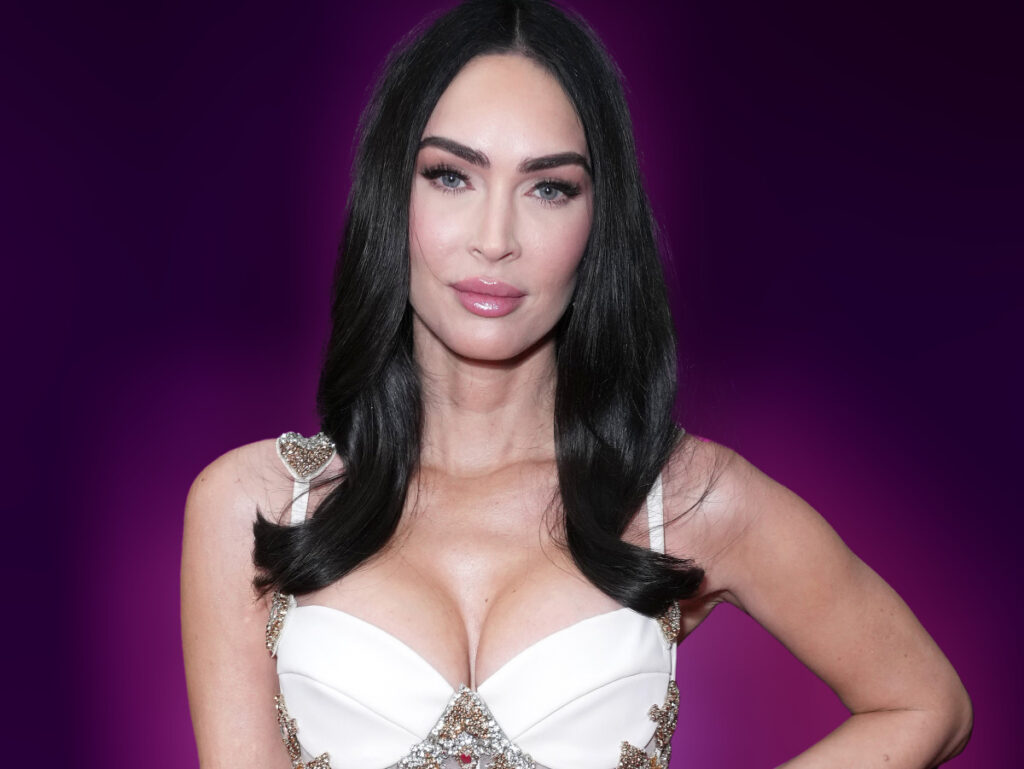 Megan Fox Unveils Her Boldest Look Yet at The 2024 Grammys Party HOME