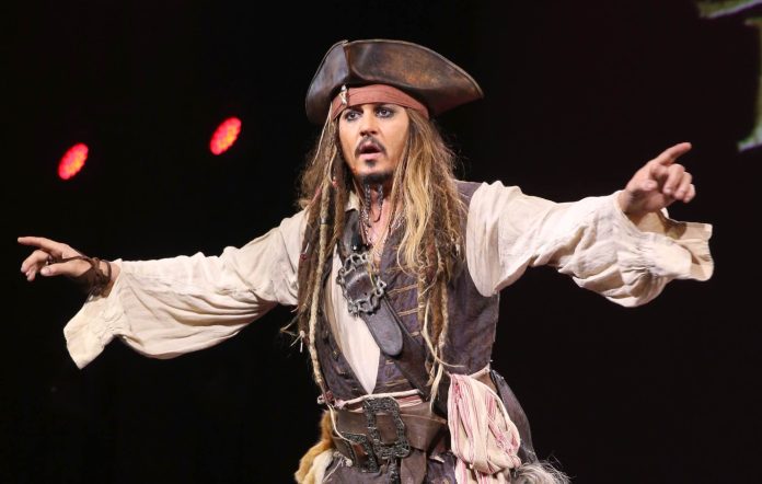 Johnny Depp Pirates of the Caribbean Reboot