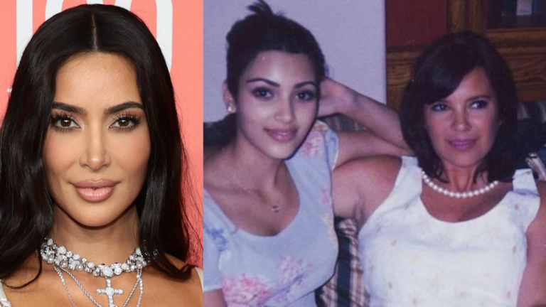 Kim Kardashian Pays Tribute To Late Aunt Karen Houghton On Instagram Home 9299