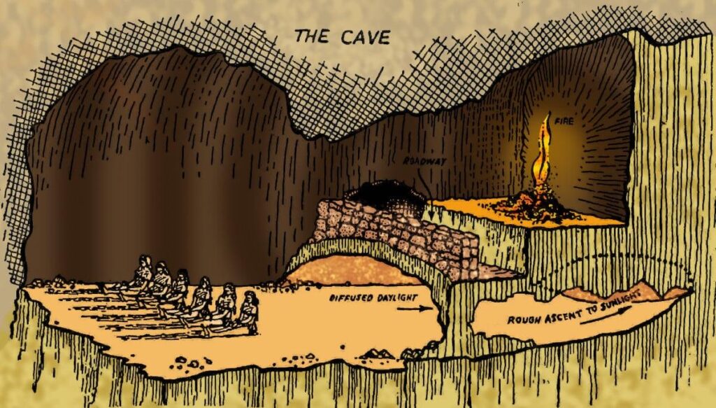 Plato's Cave Allegory--1899