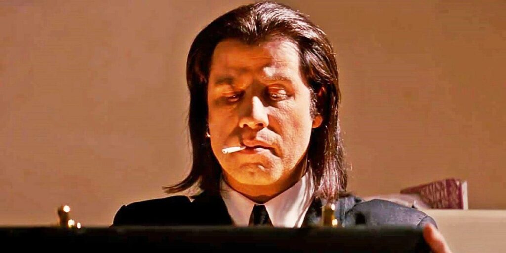 Pulp Fiction--Vincent Opening The Glowing Briefcase