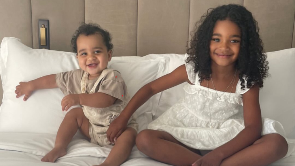Khloé Kardashian Adorably Dubs Daughter and Son Her 'Mini Me and Mini ...