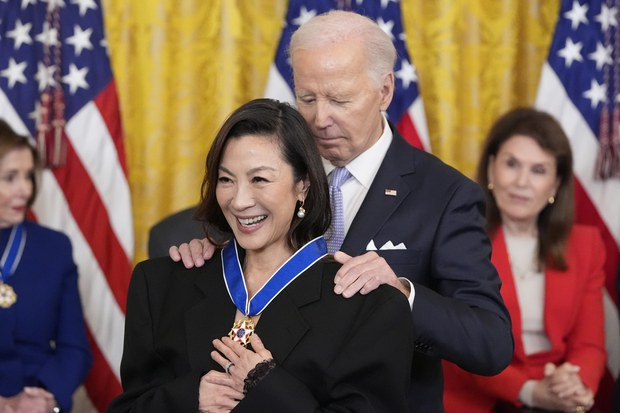 Michelle Yeoh Presidential Medal Of Freedom