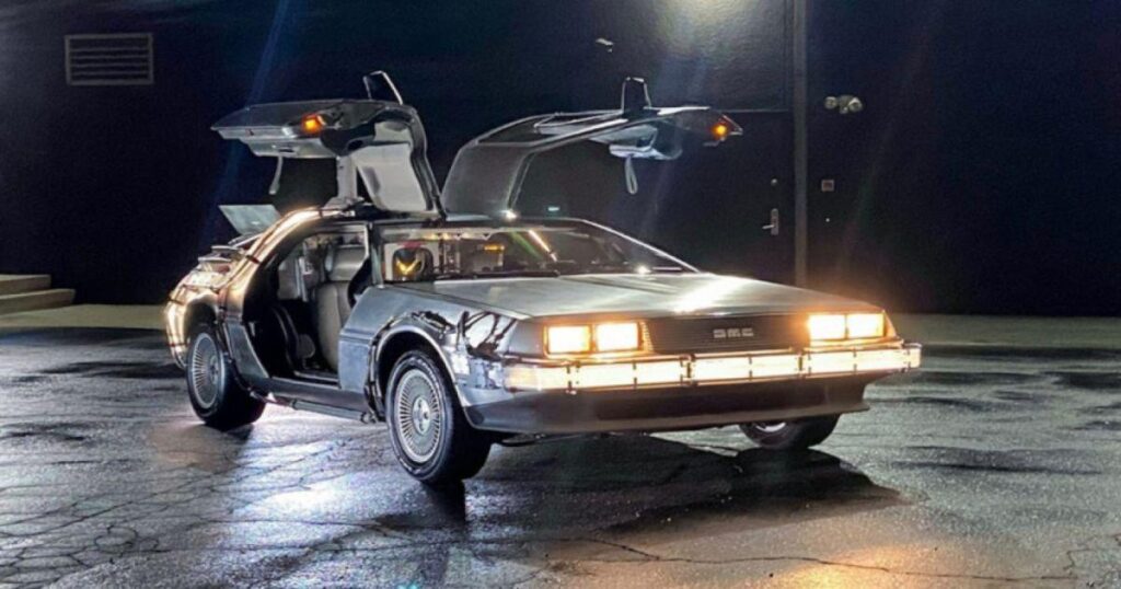 DeLorean time machine