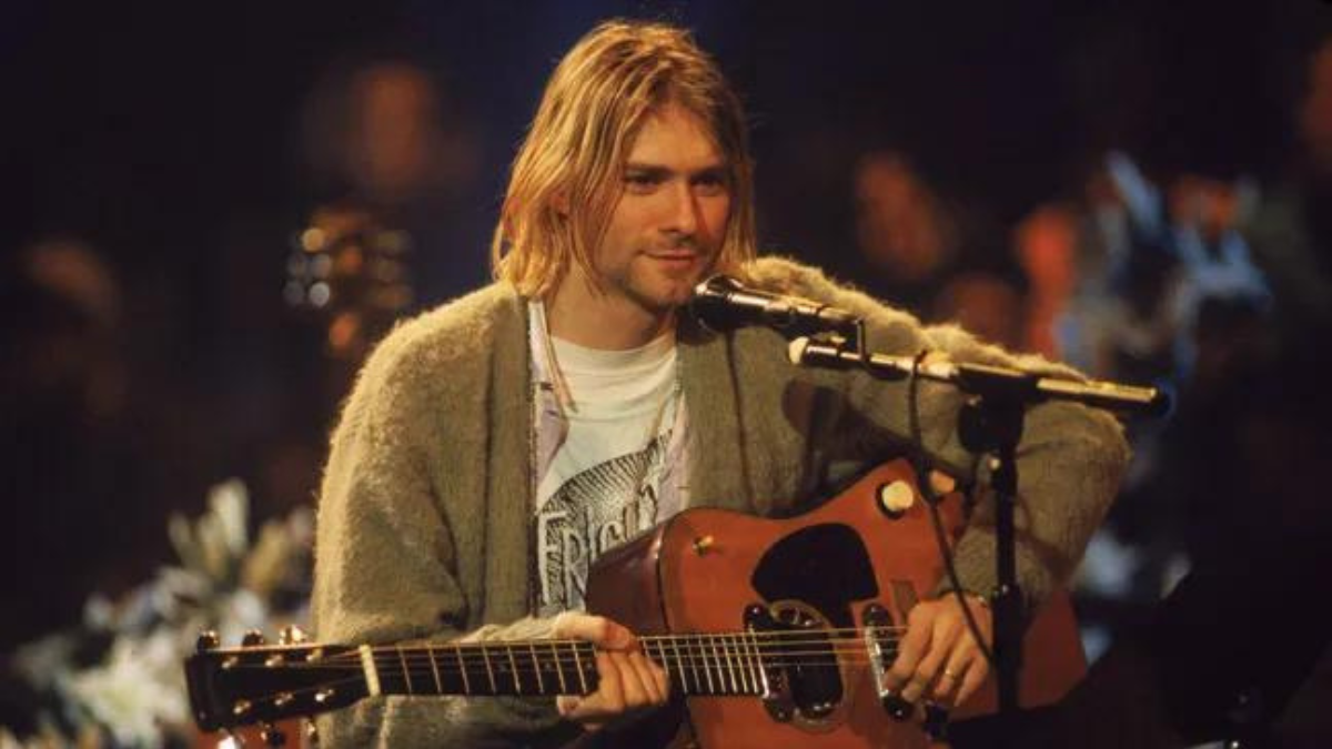 Smells like teen spirit--Kurt Cobain, Nirvana