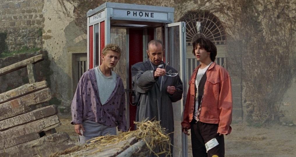The Phone Booth time machine- Bill & Ted's Excellent Adventure