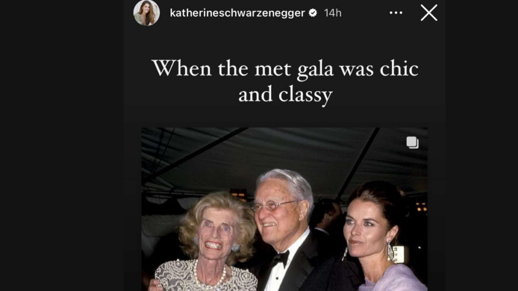 Katherine Schwarzenegger Met Gala