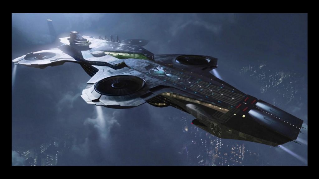The Helicarrier--technological marvels of S.H.I.E.L.D.