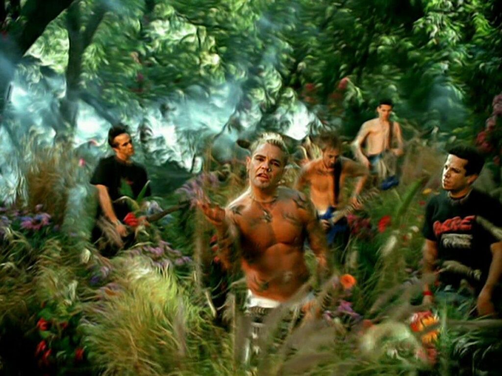 ‘Butterfly’ by Crazy Town music video scenes