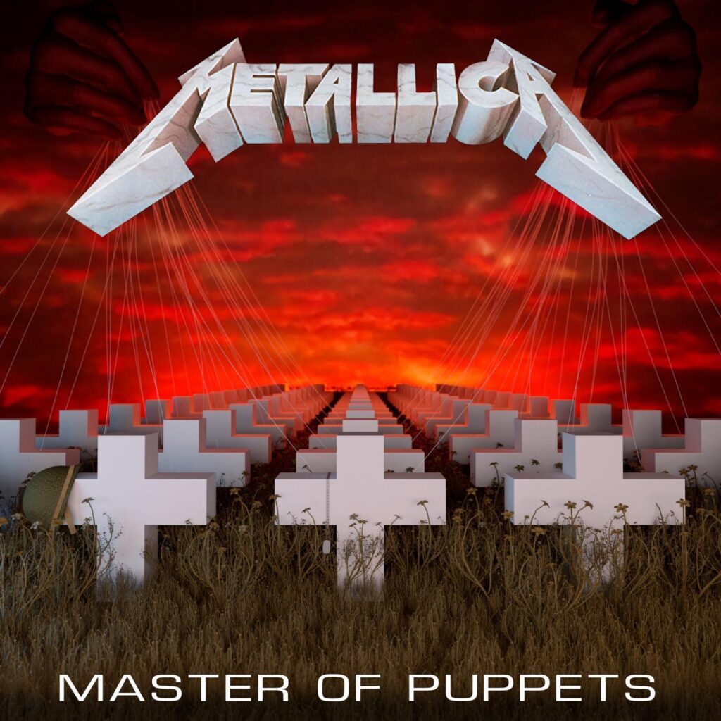 Master of Puppets album cover by Metallica