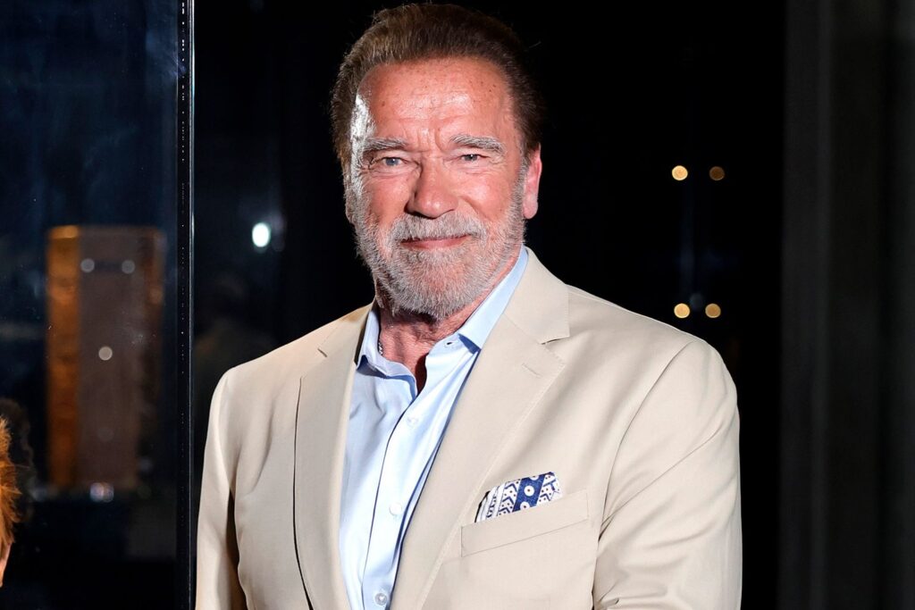 Arnold Schwarzenegger Terminator Filming