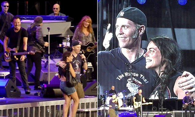 Bruce Springsteen Helped a Couple Get Engaged During His Show at Wembley Stadium