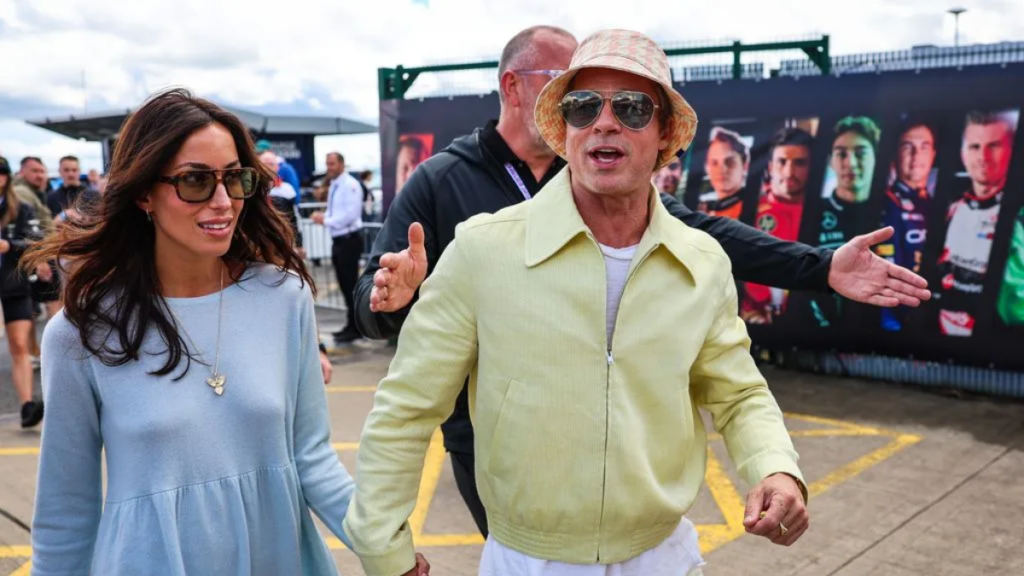 Brad Pitt British Grand Prix