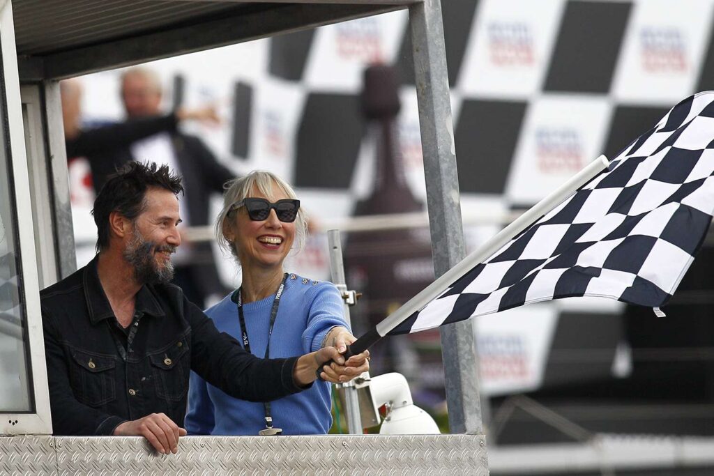 Keanu Reeves MotoGP