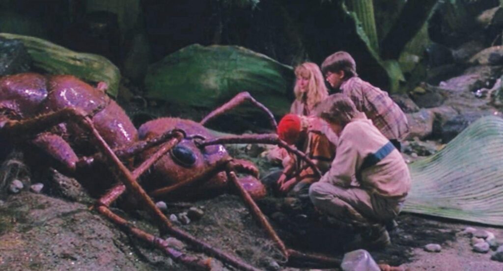 ‘Honey I Shrunk the Kids’ movie scene with ant