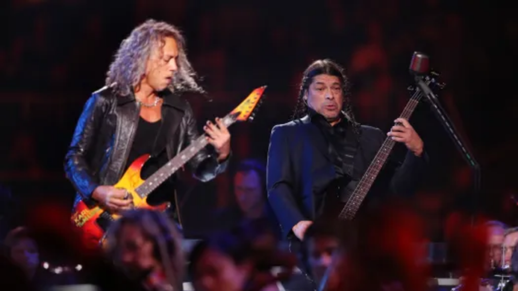 Catch Kirk Hammett and Robert Trujillo of Metallica Covering Ministry’s ‘Just One Fix’