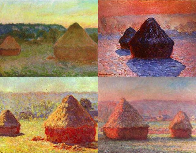 Claude Monet's ‘Haystacks’ series