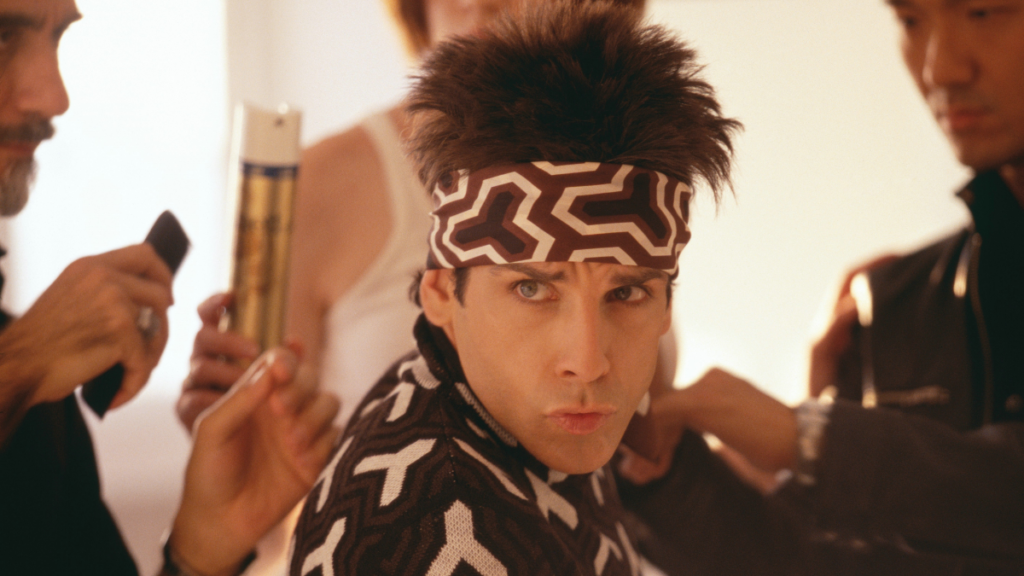 Derek Zoolander (Ben Stiller) in Zoolander