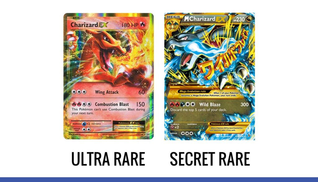 Pokémon cards ultra rare and secret rare