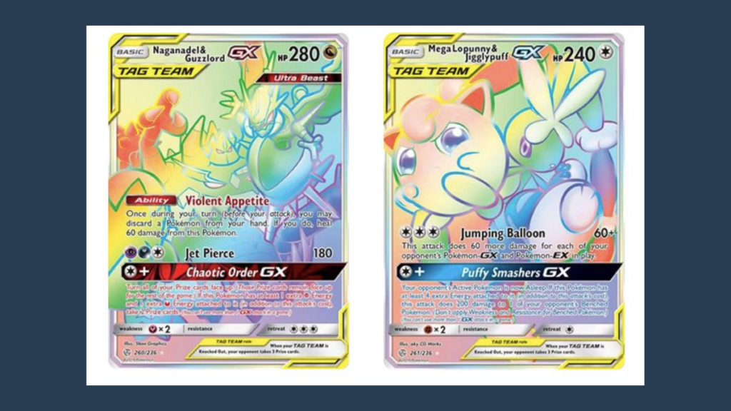 Rainbow Rare Pokémon cards