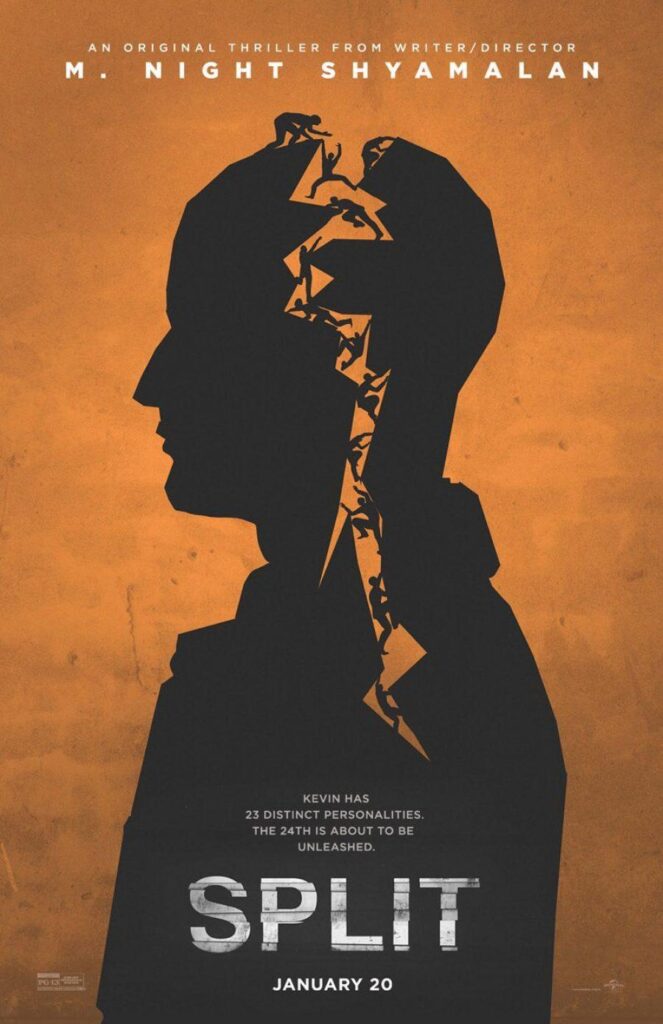 Split movie poster