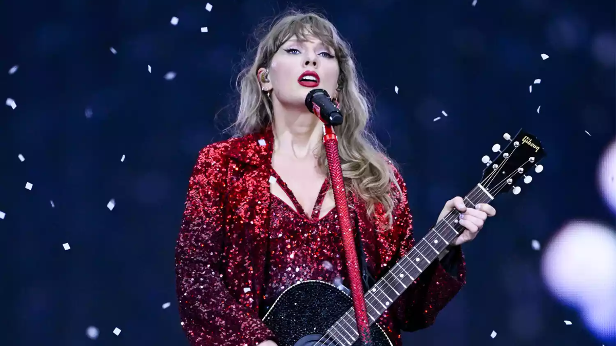 Taylor Swift Receives Unique Guitar For RecordBreaking Wembley Stadium