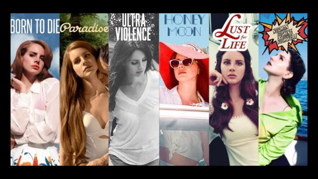 The Visual Poetry of Lana Del Rey's Album Covers