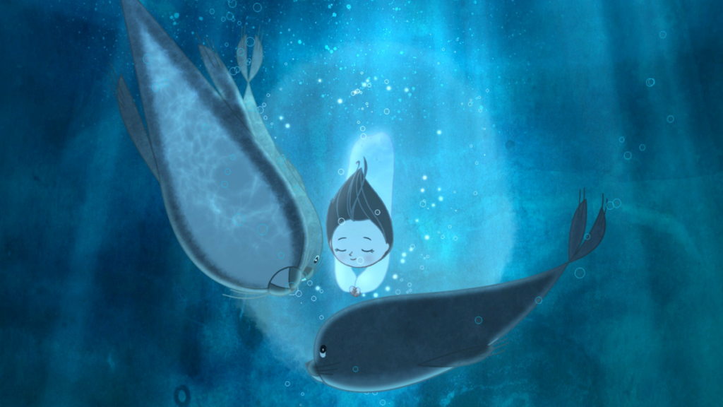 selkie under water in ‘Song of the Sea’