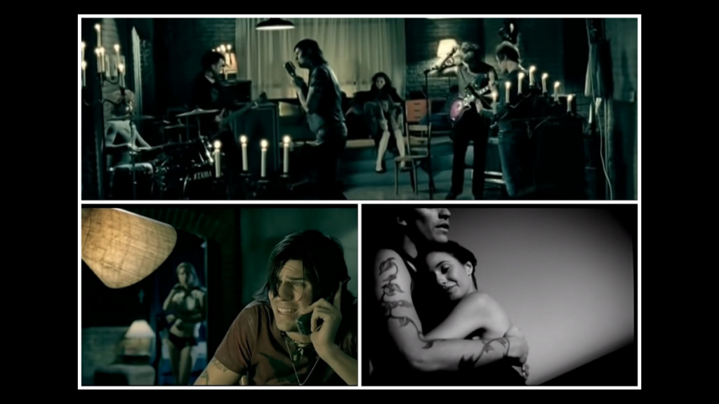 ‘Lips of an Angel’ by Hinder music video shots