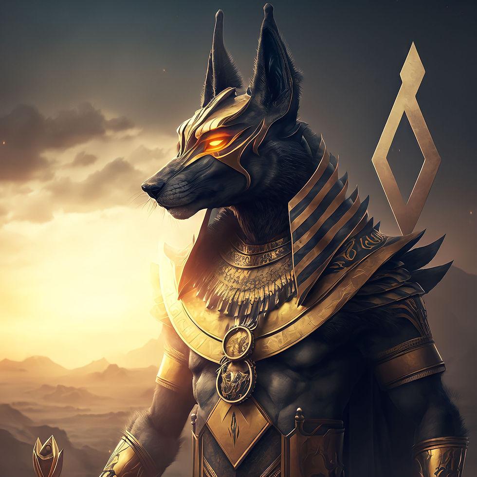 Anthropomorphism --Anubis