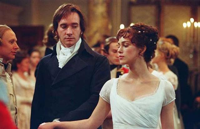 Elizabeth Bennet and Mr. Darcy--enemies to lovers trope