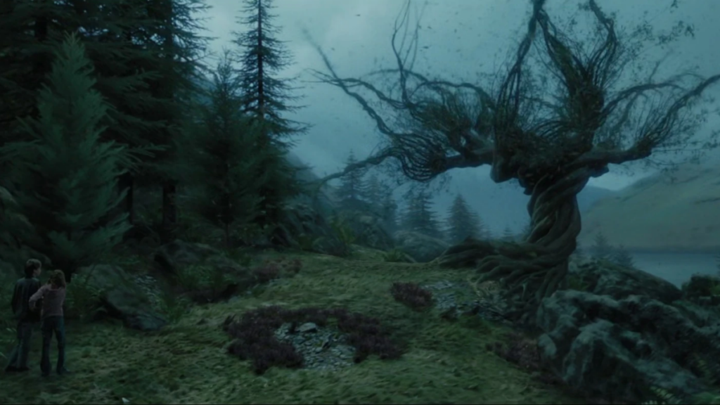 Whomping Willow in Harry Potter