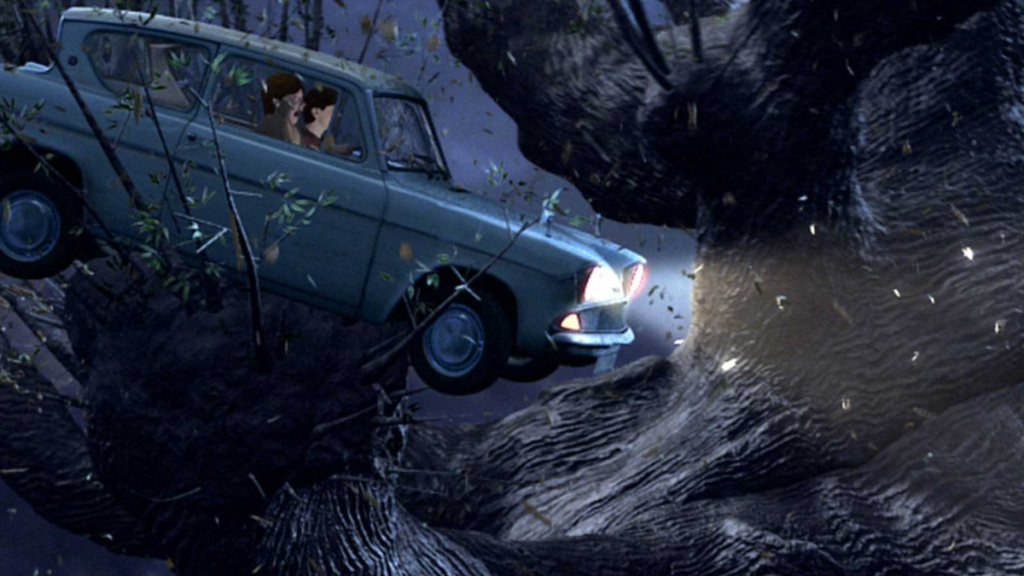 Whomping Willow in Harry Potter