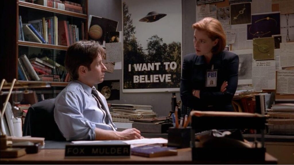 ‘The X-Files’, Mulder and Scully