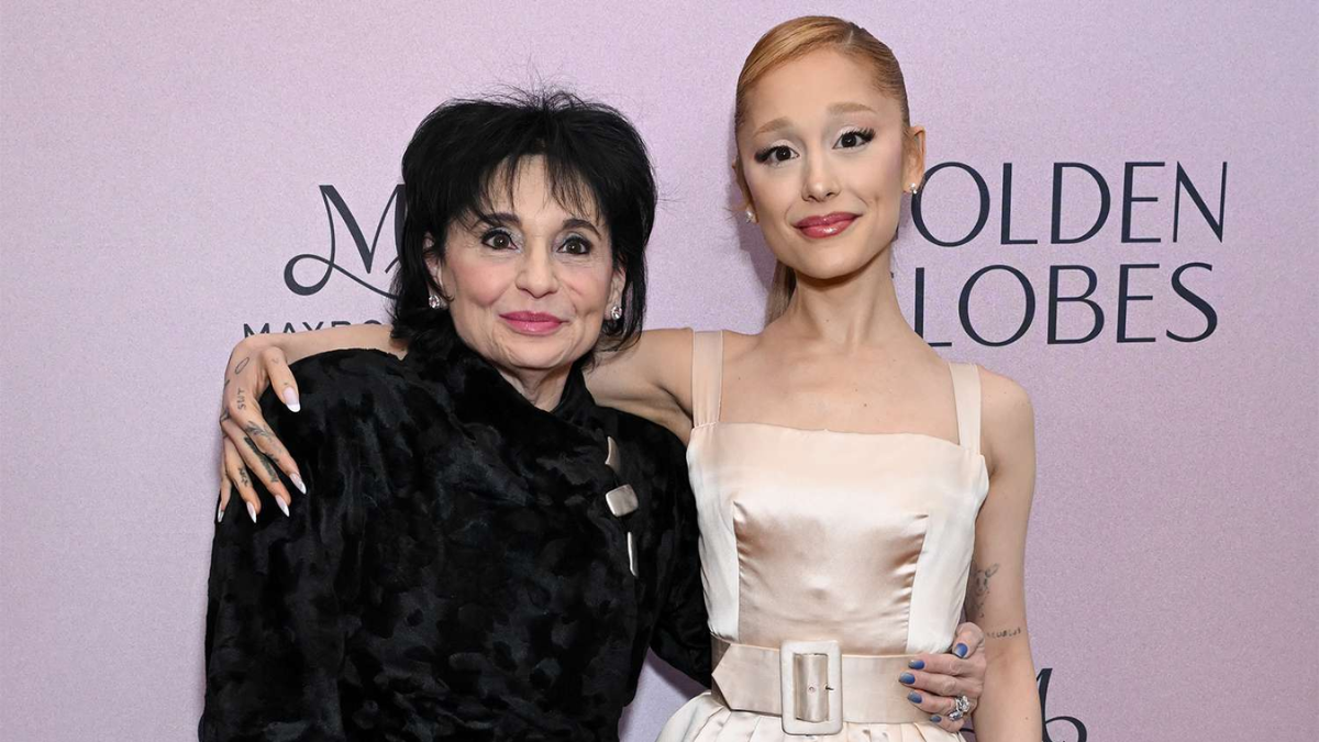 Ariana Grande and Mom Joan Stun on Red Carpet for Her First Golden